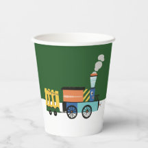 Cute Choo-Choo Train Kids Birthday Party Cup