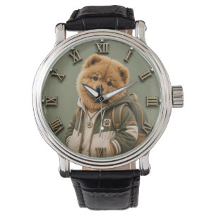 Cute Chow Chow Puppy Watch