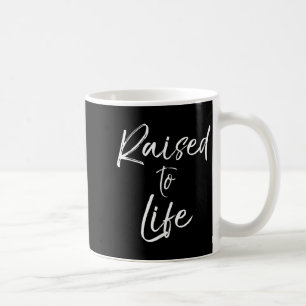 Cute Christian Baptism Gift For New Believers Rais Coffee Mug