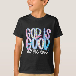 Cute Christian God Is Good All The Time Jesus Coqu T-Shirt