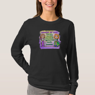 Cute Christian Motivation Armor Of God Ephesians 6 T-Shirt