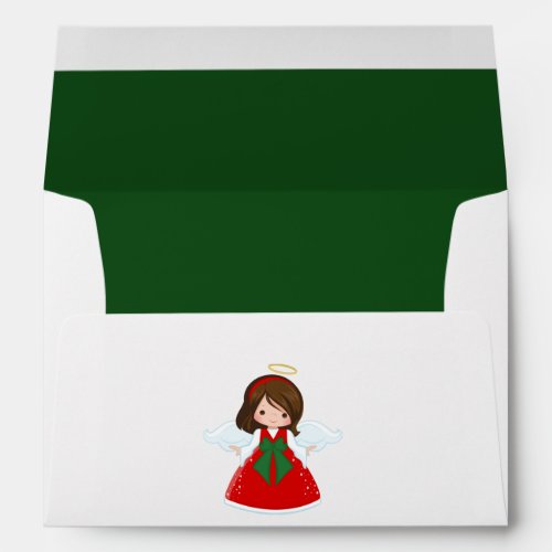 Cute Christmas Angel Envelope