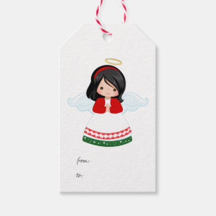 Cute Christmas Angel Gift Tags