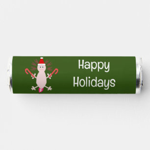 Cute Christmas Axolotl Custom Breath Savers® Mints