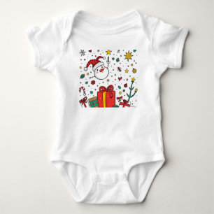 Cute Christmas Baby Outfit Bodysuit
