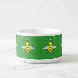 Cute Christmas Bee Bowl