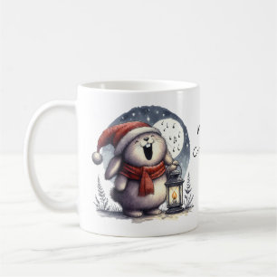 Cute Christmas Bunny Coffee Mug