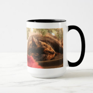 Cute Christmas Calico, Xmas Dreams Can Come True! Mug
