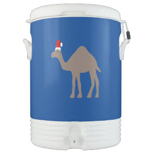 Cute Christmas Camel Beverage Cooler