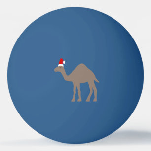 Cute Christmas Camel Ping Pong Ball