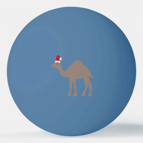 Cute Christmas Camel Ping Pong Ball