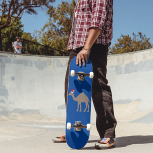Cute Christmas Camel Skateboard