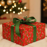 Cute Christmas Candy Canes Xmas Holiday Variety Wrapping Paper Sheets<br><div class="desc">Hope you like this holiday variety pack design of candy cane wrapping paper with bows. Also available in matching gift tags,  cards and gift bags too. Check my shop for more designs and matching items from mugs to kitchen towels!</div>