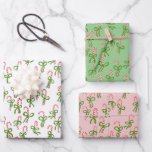 Cute Christmas Candy Canes Xmas Holiday Variety Wrapping Paper Sheets<br><div class="desc">Hope you like this holiday variety pack design. Add your own text. Check my shop for more designs and matching items from mugs to kitchen towels!</div>