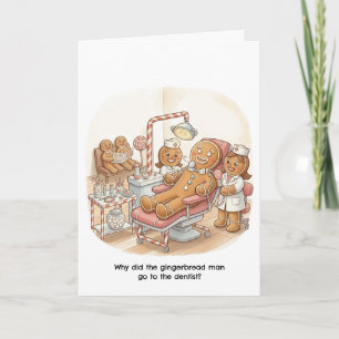Cute Christmas Card for Periodontist/Dentist