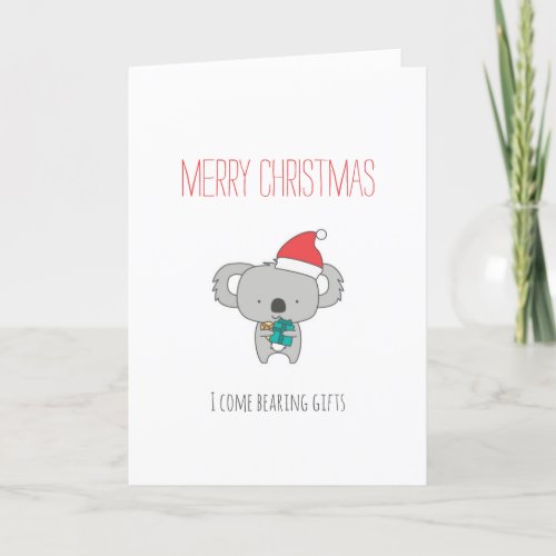 Cute Christmas Card from Australia _ Personalize