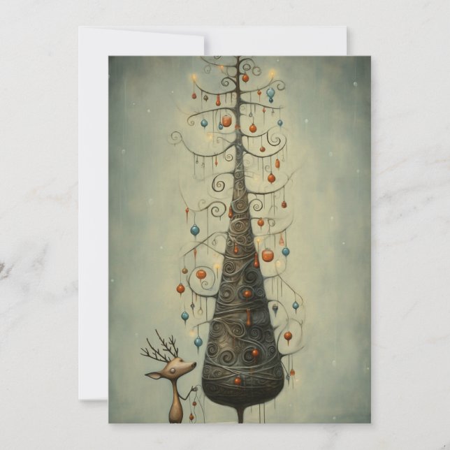Cute Christmas Cards - Draw Christmas Cards (Front)