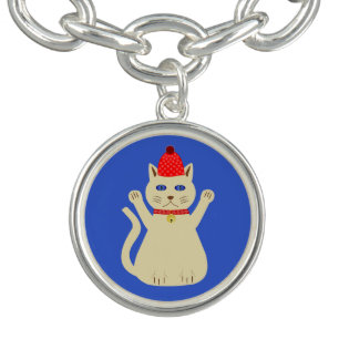 Cute Christmas Cat Bracelet