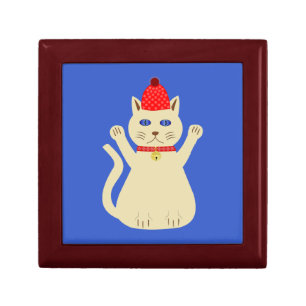 Cute Christmas Cat Gift Box