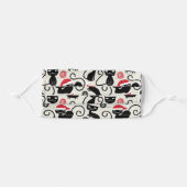 Cute Christmas Cats Adult Cloth Face Mask (Front, Folded)