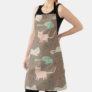 Cute Christmas Cats Apron