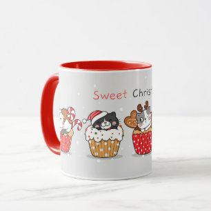 Cute Christmas Cats Mug