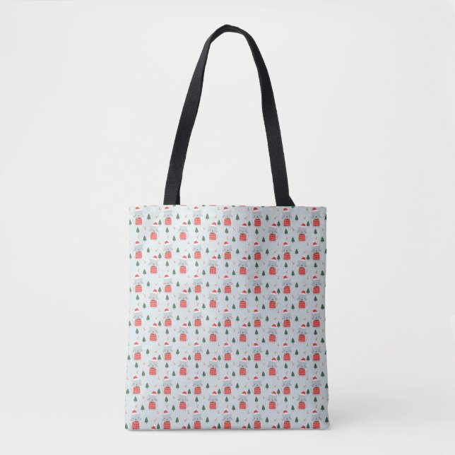 Cute Christmas Cats Tote Bag (Front)