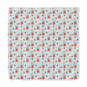 Cute Christmas Cats Tote Bag Bandana