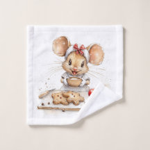 Cute Christmas Chef Mouse