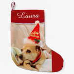 Cute Christmas Chihuahua Dog 4Laura Small Christmas Stocking