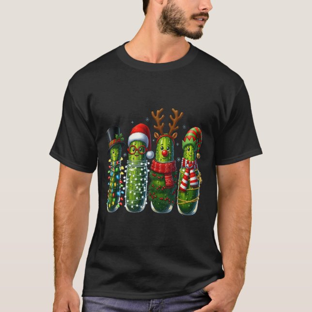 Cute Christmas Ckle Squad Funny Family Holiday Cos T-Shirt (Front)