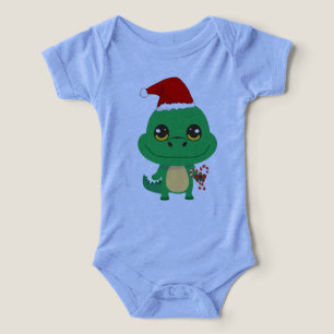 Cute Christmas Crocodile Infant T-shirt