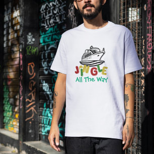 Cute Christmas Cruise Red/Green Personal T-Shirt