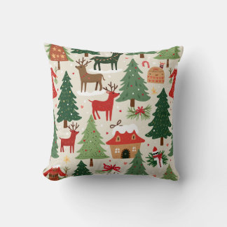 cute christmas cushion