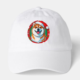 Cute Christmas Dog Festive Christmas Circle Hat