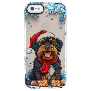 🐶 Cute Christmas Dog Festive Holiday Joy ✨ Clear iPhone SE/5/5s Case
