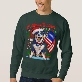Cute Christmas Dog Sweatshirt