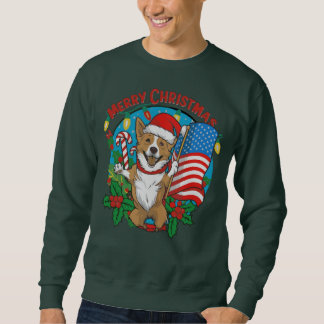 Cute Christmas Dog Sweatshirt