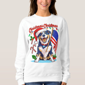 Cute Christmas Dog Sweatshirt