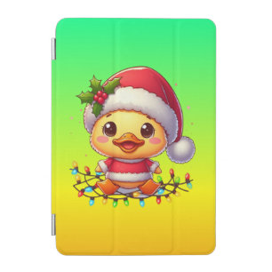 Cute Christmas Duck Cartoon Santa-68362 iPad Mini Cover