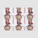 Cute Christmas Elf Tissue Paper