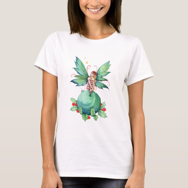 Cute Christmas Fairy T-Shirt (Front)