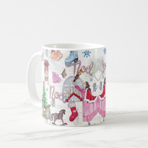 Cute Christmas Fairy Tale Coffee Mug