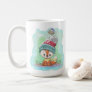 Cute Christmas Fox and Bird Best Friends Mug
