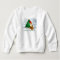 Cute Christmas Fox Fleece Sweatshirt