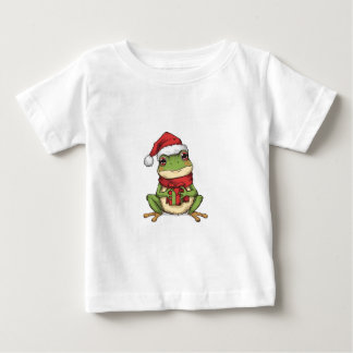 Cute Christmas Frog Sweater - Santa Frog Holding G