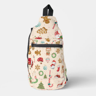 Cute Christmas Fun Sling Bag