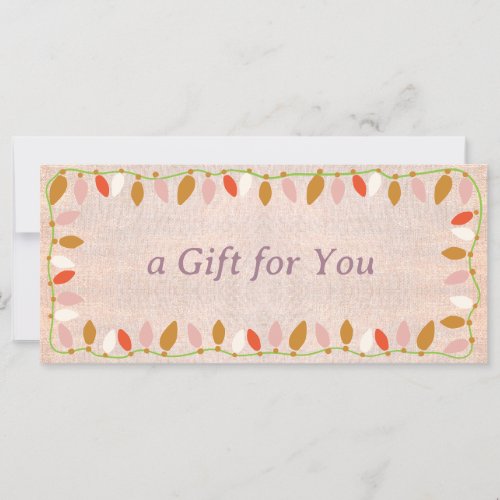 Cute Christmas Gift Certificate