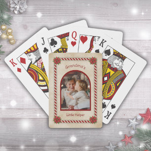 Cute Christmas Gift for Grandma from Grandkids Poker Cards