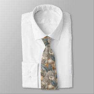 Cute Christmas Gift For Men Calla Lilies Neck Tie
